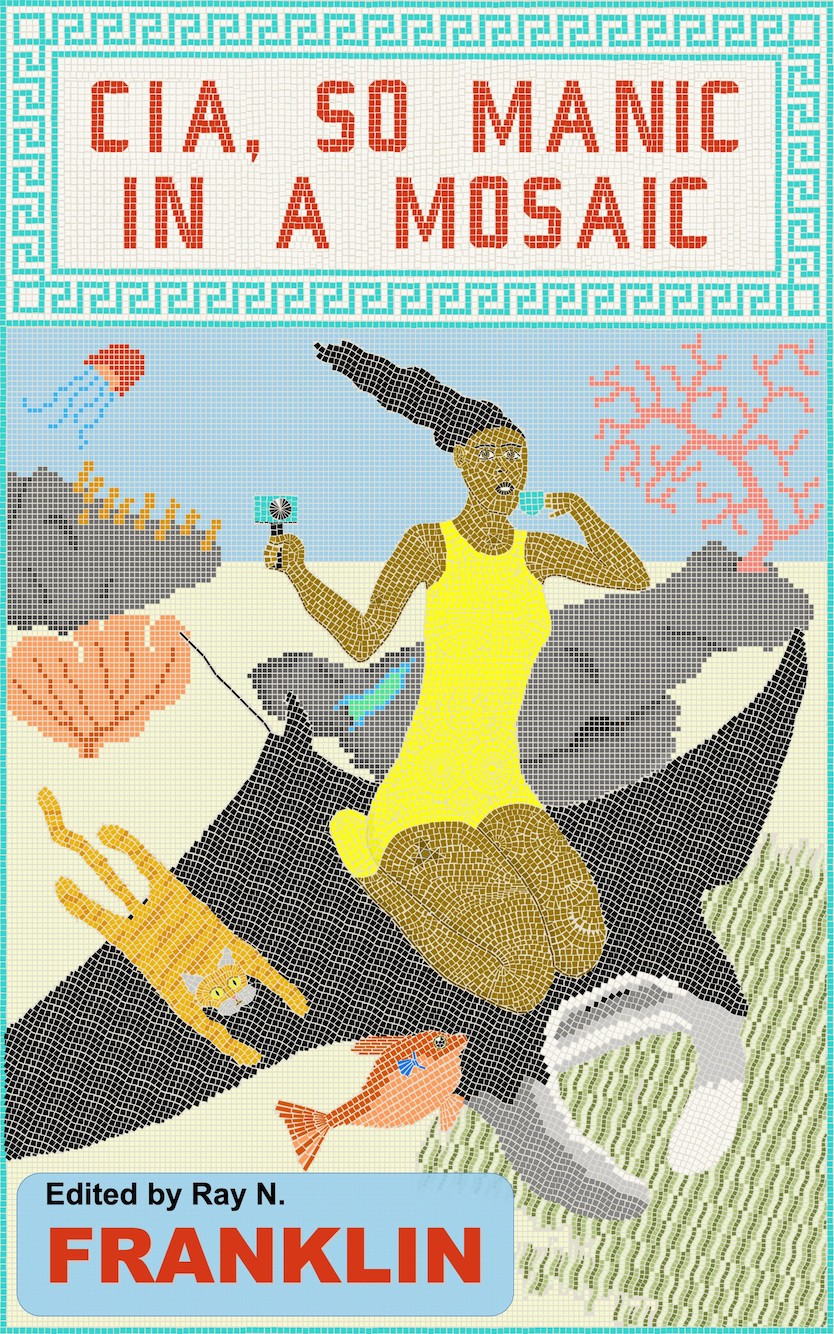 Cia So Manic in a Mosaic. Meet Cia, manta whisperer and underwater cat trainer on her daily undersea jaunt.